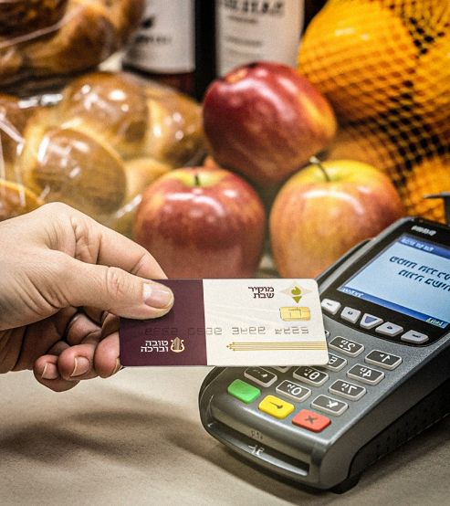 Prepaid card distribution for Meor Hachag Yom Tov assistance